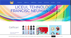 Desktop Screenshot of liceul-neuman.ro